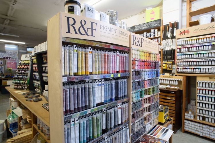 Pigment Sticks from R&F available in 38mm and 100mm size at AP Fitzpatrick