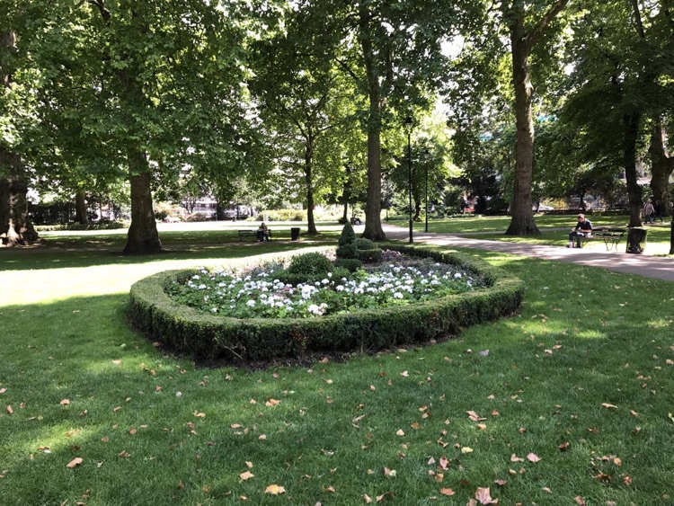 A photo of Russell Square Gardens