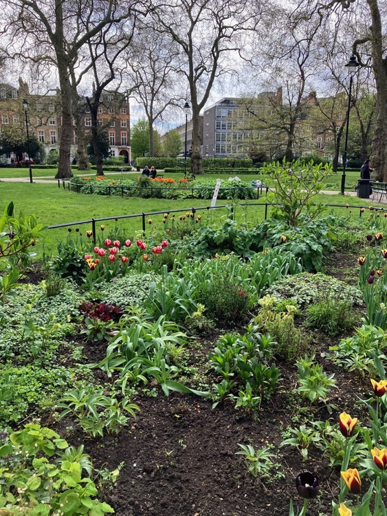 A photo of Russell Square Gardens