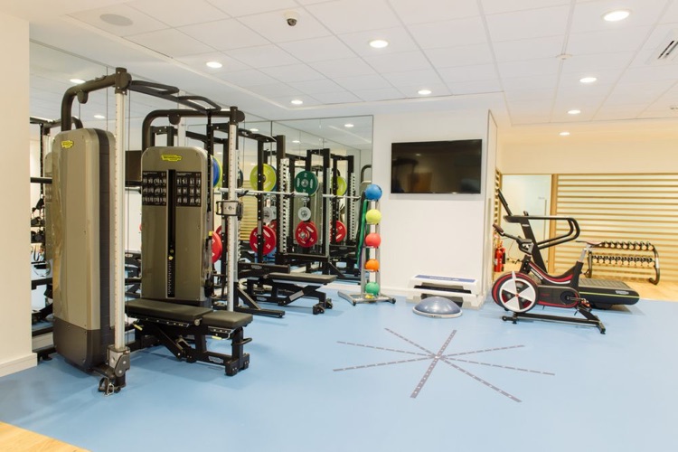 Our gym space and studio.