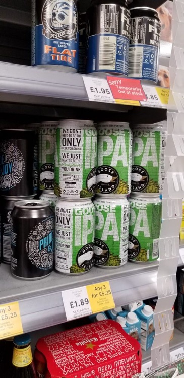 Import beer from US.