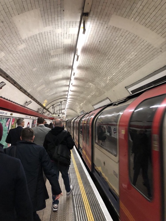 A photo of Chancery Lane Station