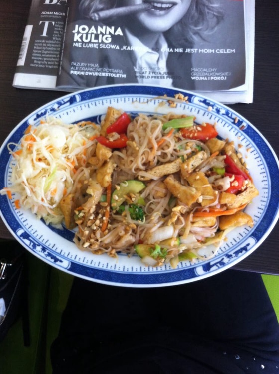 Pad thai z tofu